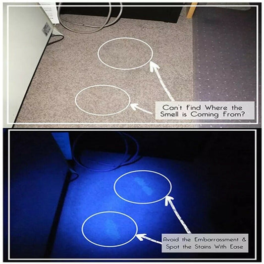 Multifunctional Counterfeit Detector UV LED Flashlight